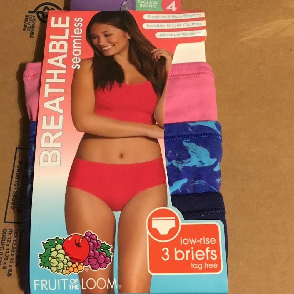 Ladies 3-Pack low-rise briers -